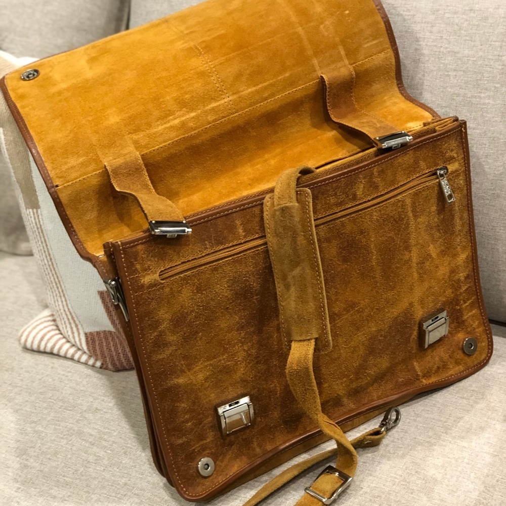 Handmade leather bag